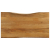 Blat stołu, 120x60x3,8 cm, naturalna krawędź, lite drewno mango