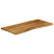 Blat stołu, 120x60x3,8 cm, naturalna krawędź, lite drewno mango