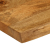 Blat stołu, 120x60x3,8 cm, naturalna krawędź, lite drewno mango