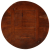 Blat stołu, Ø 90x2,5 cm, okrągły, lite drewno z odzysku