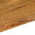 Blat stołu, 70x60x2,5 cm, naturalna krawędź, lite drewno mango