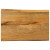 Blat stołu, 50x40x3,8 cm, naturalna krawędź, lite drewno mango