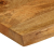 Blat stołu, 70x40x3,8 cm, naturalna krawędź, lite drewno mango