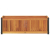 Donica ogrodowa, 80x30x27,5 cm, lite drewno akacjowe i stal
