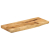 Blat stołu, 80x30x2,5cm, naturalna krawędź, surowe drewno mango