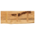 Blat stołu, 90x20x3,8cm, naturalna krawędź, surowe drewno mango