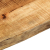 Blat stołu, 140x40x3,8 cm, naturalna krawędź, drewno mango