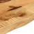 Blat stołu, 60x40x3,8 cm, naturalna krawędź, drewno mango