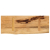 Blat stołu, 80x30x3,8cm, naturalna krawędź surowe drewno mango