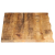 Blat stołu, 100x60x2,5cm, naturalna krawędź surowe drewno mango