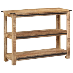 Stolik konsolowy, 100x35x75 cm, lite drewno mango