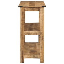 Stolik konsolowy, 100x35x75 cm, lite drewno mango