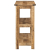 Stolik konsolowy, 100x35x75 cm, lite drewno mango