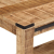 Stolik konsolowy, 100x35x75 cm, lite drewno mango