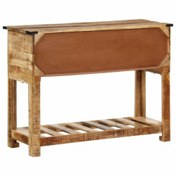 Stolik konsolowy, 100x35x75 cm, lite drewno mango