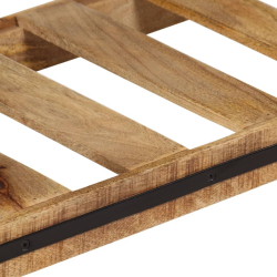 Stolik konsolowy, 100x35x75 cm, lite drewno mango
