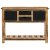 Stolik konsolowy, 100x35x75 cm, lite drewno mango