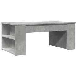Stolik kawowy, szarość betonu, 102x55x42 cm