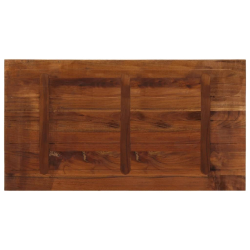 Blat stołu, 120x60x2,5 cm, prostokątny, lite drewno z odzysku