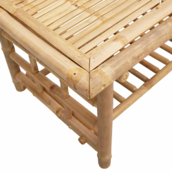 Stolik kawowy, 110x55x45 cm, bambusowy