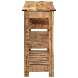Stolik konsolowy, 100x35x75 cm, lite drewno mango
