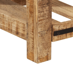 Stolik konsolowy, 100x35x75 cm, lite drewno mango