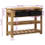 Stolik konsolowy, 100x35x75 cm, lite drewno mango