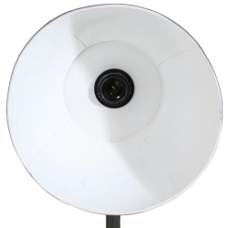 Lampa stojąca, 25 W, postarzany czerwony, 30x30x100-150 cm, E27