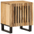 Szafka nocna, 40x33x46 cm, lite surowe drewno mango