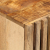 Szafka nocna, 40x33x46 cm, lite surowe drewno mango
