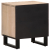 Szafki nocne, 2 szt., 40x33x46 cm, bielone drewno mango