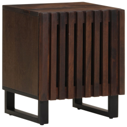 Szafki nocne, 2 szt., 40x33x46 cm, lite drewno mango