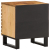 Szafki nocne, 2 szt., 40x33x46 cm, lite surowe drewno mango