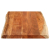 Blat stołu, 120x60x3,8 cm, drewno akacjowe, naturalna krawędź