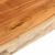 Blat stołu, 120x60x3,8 cm, drewno akacjowe, naturalna krawędź