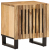 Szafki nocne, 2 szt., 40x33x46 cm, lite surowe drewno mango