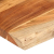 Blat stołu, 140x60x2,5 cm, drewno akacjowe, naturalna krawędź