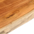 Blat stołu, 140x60x2,5 cm, drewno akacjowe, naturalna krawędź