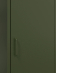 Szafka, oliwkowa, 36x39x113 cm, stal