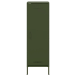 Szafka, oliwkowa, 36x39x113 cm, stal