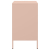 Szafka nocna, różowa, 36x39x68 cm, stal walcowana na zimno