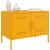 Szafki pod telewizor, 2 szt., musztardowe, 68x39x50,5 cm, stal