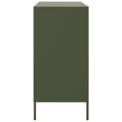 Szafka, oliwkowa, 68x39x79 cm, stal