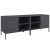 Szafki pod TV, 2 szt., antracytowe, 68x39x50,5 cm, stalowe