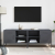 Szafki pod TV, 2 szt., antracytowe, 68x39x50,5 cm, stalowe