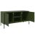 Szafka pod telewizor, oliwkowa, 100,5x39x50,5 cm, stalowa