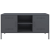 Szafka pod telewizor, antracytowa, 100,5x39x50,5 cm, stalowa