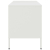 Szafka pod telewizor, biała, 68x39x50,5 cm, stalowa