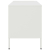 Szafki pod telewizor, 2 szt., białe, 68x39x50,5 cm, stalowe