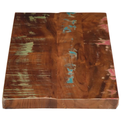 Blat stołu, 90x30x2,5 cm, prostokątny, lite drewno z odzysku